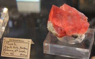 fluorite rose - Mont Blanc France - 18000€