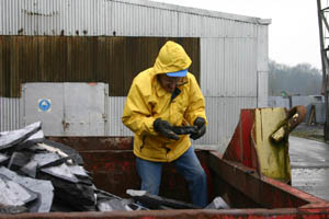 -On a trouvé les plus beaux fossiles dans...la poubelle à déchets ! (11-03-2006) -On a trouvé les plus beaux fossiles dans...la poubelle à déchets ! (11-03-2006)