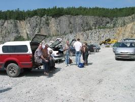 -L'arrivée du groupe (photo JDE) (21-06-2003)