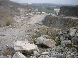 -Quarry n#1 sieving installation and storage (19-03-2011)