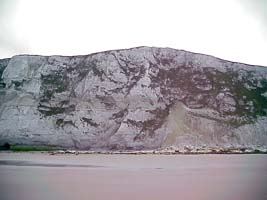 -chalk cliffs , view from the beach... (18-05-2002)