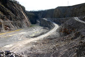 -General view of the second quarry( N-W quarry) (08-04-2006)
