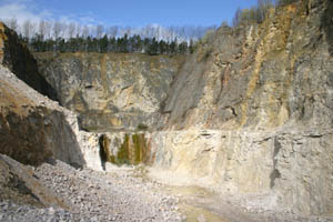 -General view of the second quarry( N-W quarry) (08-04-2006)